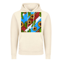 Vintage Artic western 4th of july seamless pattern Vintage Hoodie - BundleAndBundleShop