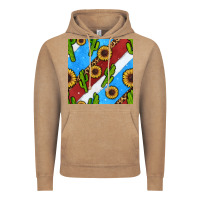 Vintage Coffee western 4th of july seamless pattern Vintage Hoodie - BundleAndBundleShop