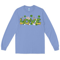 Colony Blue st patricks love nurse Long Sleeve Tee - MaliasSmallBusiness