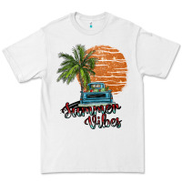 White summer vibes Premium Tee - SublimationCraftShop