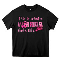 Black This Is What a Warrior Looks Like Heavy Core Tee - texasbilliewilder