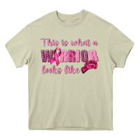 Mossy This Is What a Warrior Looks Like Heavy Core Tee - texasbilliewilder