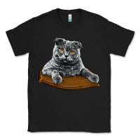 Black Scottish Fold Classic Tee - LillyAllenDesigns