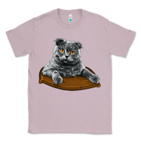 Lilac Scottish Fold Classic Tee - LillyAllenDesigns