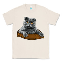 Natural Scottish Fold Classic Tee - LillyAllenDesigns