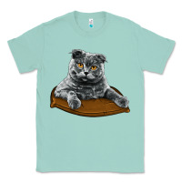 Seafoam Scottish Fold Classic Tee - LillyAllenDesigns