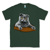Sports Green Scottish Fold Classic Tee - LillyAllenDesigns