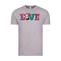 Vintage Zinc love with guernsey cow Vintage Tee - AdoDesignShop