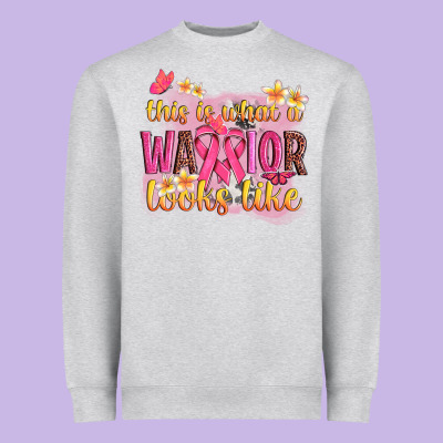 This Is What A Warrior Looks Like Heavyweight Sweatshirt Designed By Nancycooperartshop