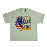 Home Of The Free Because Of The Brave Urban Heavy Tee | Teevron
