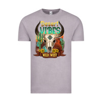 Vintage Zinc desert vibes wild west Vintage Tee - NancyCooperArtShop
