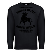 Black Taurus Horoscope Premium Sweatshirt - Bettercallsaul
