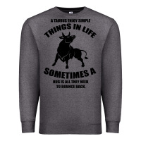 Charcoal Heather Taurus Horoscope Premium Sweatshirt - Bettercallsaul