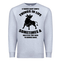 Heather Grey Taurus Horoscope Premium Sweatshirt - Bettercallsaul