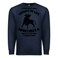 Navy Taurus Horoscope Premium Sweatshirt - Bettercallsaul
