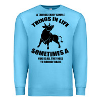 Ocean Blue Taurus Horoscope Premium Sweatshirt - Bettercallsaul