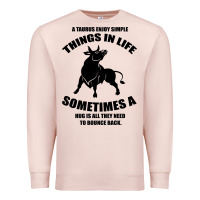 Pale Pink Taurus Horoscope Premium Sweatshirt - Bettercallsaul