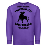 Purple Taurus Horoscope Premium Sweatshirt - Bettercallsaul