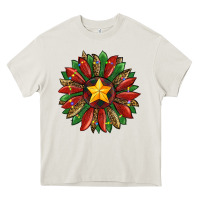Christmas Sunflower Heavy Core Tee | Teevron