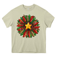 Mossy christmas sunflower Heavy Core Tee - RanaPortraitStore