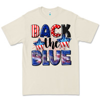 Bone Back the blue 4th of july Premium Tee - CowGirlArtShop