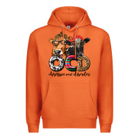 Carrot OCD Obsessive Cow Disorder Premium Hoodie - texasbilliewilder