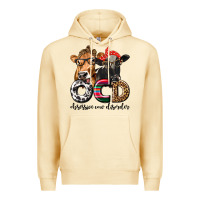 Pina Colada OCD Obsessive Cow Disorder Premium Hoodie - texasbilliewilder