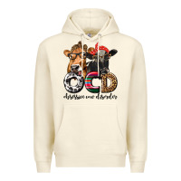 Sandshell OCD Obsessive Cow Disorder Premium Hoodie - texasbilliewilder