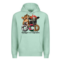 Seafoam OCD Obsessive Cow Disorder Premium Hoodie - texasbilliewilder