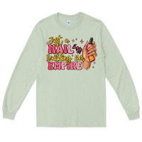 Matcha just a nail boss building her empire Long Sleeve Tee - MaliasSmallBusiness
