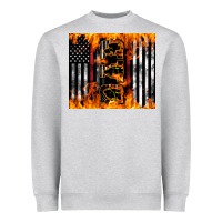 Western Firefighter Dad Heavyweight Sweatshirt | Teevron