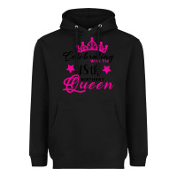 Black Celebrating With the 18th Birthday Queen Heavyweight Hoodie - Bettercallsaul