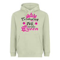 Matcha Celebrating With the 18th Birthday Queen Heavyweight Hoodie - Bettercallsaul