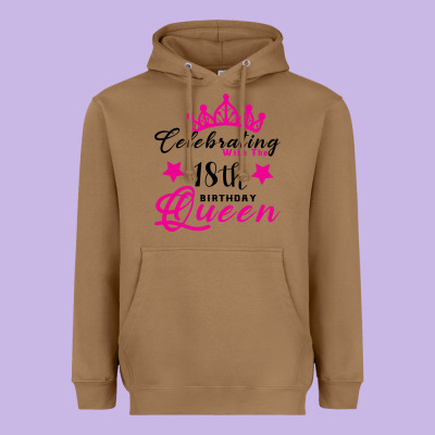 Celebrating With The 18th Birthday Queen Heavyweight Hoodie Designed By Bettercallsaul