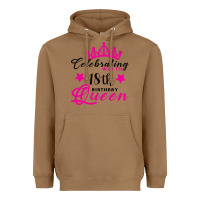 Toasted Coconut Celebrating With the 18th Birthday Queen Heavyweight Hoodie - Bettercallsaul