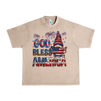French Oak god bless america Urban Heavy Tee - NancyCooperArtShop