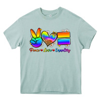 Arona peace love equality Heavy Core Tee - Zillion Design Studio