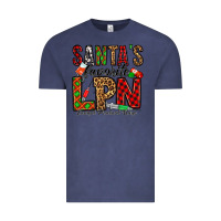 Vintage Denim santa's favorite lpn Vintage Tee - Jasminsmagicworld