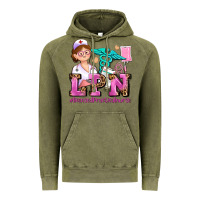 Vintage Olive lpn licensed practical nurse Vintage Hoodie - AdoDesignShop