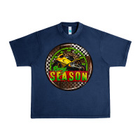 Navy race coasters Urban Heavy Tee - AdoDesignShop