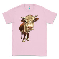 Bubblegum Pink Hereford Heifer Classic Tee - LillyAllenDesigns