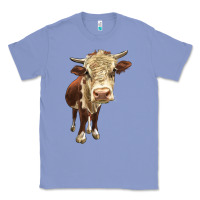 Colony Blue Hereford Heifer Classic Tee - LillyAllenDesigns