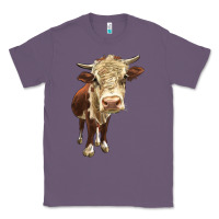 Lavender Hereford Heifer Classic Tee - LillyAllenDesigns