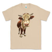Mushroom Hereford Heifer Classic Tee - LillyAllenDesigns