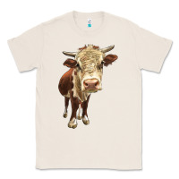 Natural Hereford Heifer Classic Tee - LillyAllenDesigns