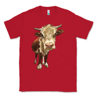 Red Hereford Heifer Classic Tee - LillyAllenDesigns
