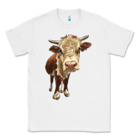 White Hereford Heifer Classic Tee - LillyAllenDesigns