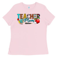 Bubblegum Pink teacher mom Ladies Tee - texasbilliewilder
