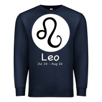 Navy Leo Horoscope Premium Sweatshirt - Bettercallsaul