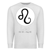 Oatmeal Heather Leo Horoscope Premium Sweatshirt - Bettercallsaul